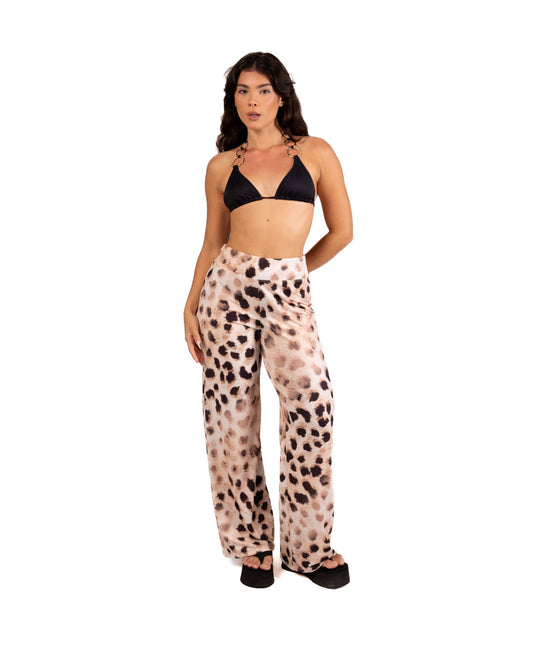 Calça Lenny Leopard